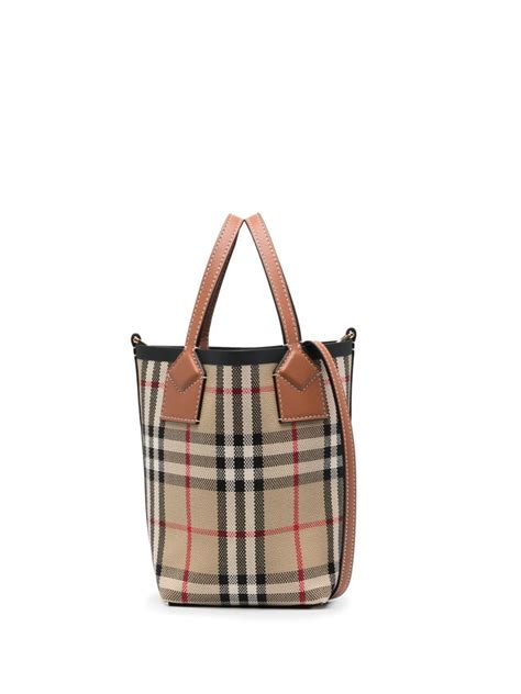 burberry classic check bucket bag|burberry vintage check crossbody bag.